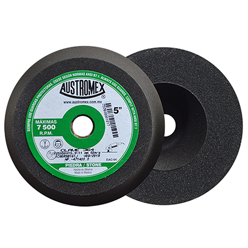 [AUS-364-D] PIEDRA COPA 5 X 2 X 5/8 GRANO 80 (BD) P/CONCRETO