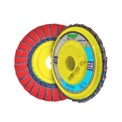 [AUS-2251] DISCO LAMINADO ZIRCONIO + CERAMICO 4-1/2 X 7/8 GRANO 40