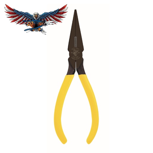 [KLE-2036BP] PINZA DE PUNTA CONICA DE 6 PULG. CON CORTE ACABADO PAVONADO NEGRO (EXCLUSIVO KLEIN TOOLS)