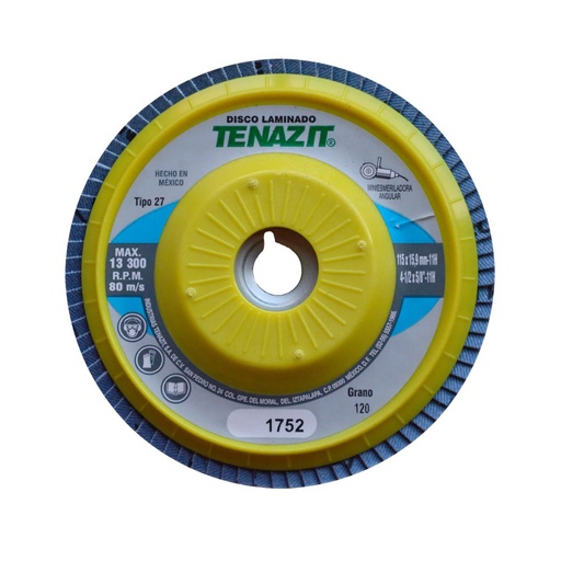 [AUS-1752] DISCO LAMINADO 4-1/2″ GRANO 120