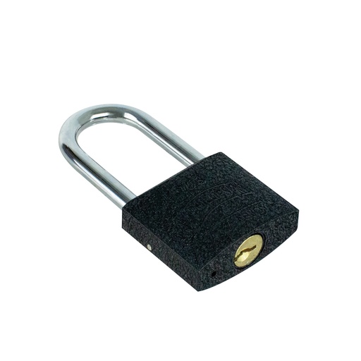 [PHI-MX7177] CANDADO DE HIERRO ACABADO COLOR NEGRO GANCHO CORTO MODELO 102 DE 38 MM (PHI-102)