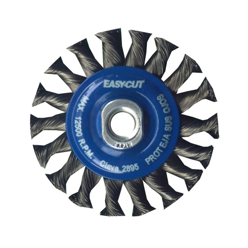 [AUS-2895] CEPILLO TRENZADO DE 100X0.35XM14-2MM LIMPIEZA DE SUPERFICIES METALICAS, PINTURA, CORROSIÓN Y CUALQUIER ADHERENCIA