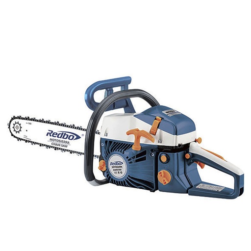 [RED-RB-YJ-5218] MOTOSIERRA A GASOLINA 52 CC C/ESPADA DE CORTE DE 18 PULG. 2.0 KW MOTOR 2 TIEMPOS (NO GRAVA IVA) 7 KG