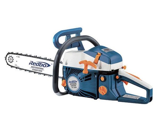 [RED-RB-YJ-5220-D] MOTOSIERRA A GASOLINA 52 CC C/ESPADA DE CORTE DE 20 PULG. 2.0 KW MOTOR 2 TIEMPOS 7 KG (GRAVA IVA TASA 0%)