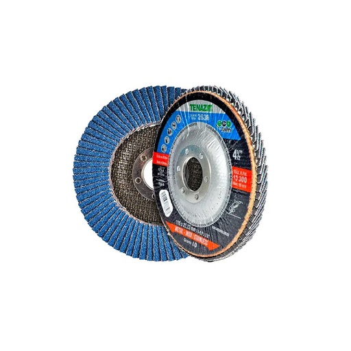 [AUS-2638] DISCO LAMINADO P/LIJAR DE 4-1/2 X 7/8 GRANO 40 LINEA ECOLAM (EL MAS ECONOMICO DE LA LINEA)