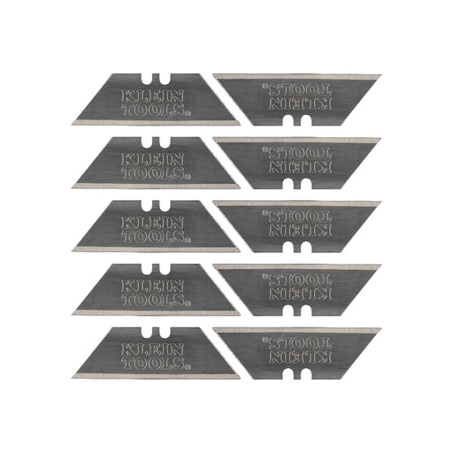 [KLE-44124] PAQUETE DE DIEZ CUCHILLAS PARA NAVAJA DE PUNTA RECTA
