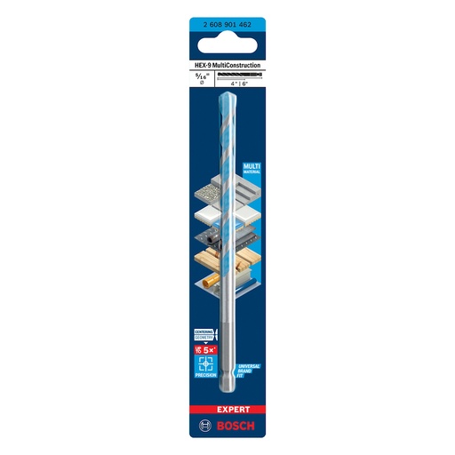 [BOA-2608901462] BROCA MULTICONSTRUCCION 5/16 X 4 X 6 EXPERT HEX-9