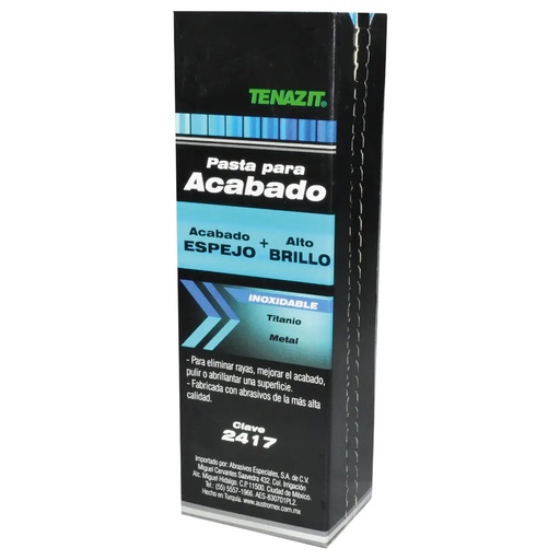 [AUS-2417] PASTA PARA ACABADO DE ACERO INOXIDABLE TITANIO Y METALES