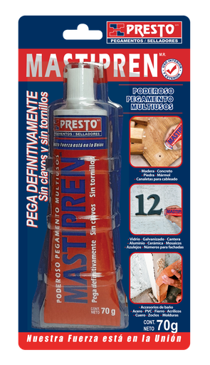[PRE-4737] MASTIPREN PEGAMENTO MULTIUSOS EN TUBO DE 070 GRS.