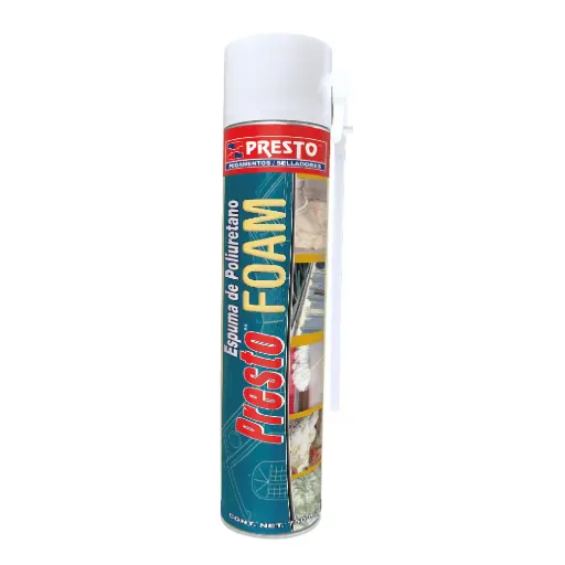[PRE-1075] ESPUMA DE POLIURETANO PRESTO FOAM BOTE DE 750 ML.