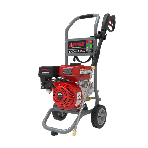 [AIP-APW2700] HIDROLAVADORA A GASOLINA MODELO AIPOWER 2700 PSI MOTOR 196 CC BOMBA AXIAL DE 3 PISTONES