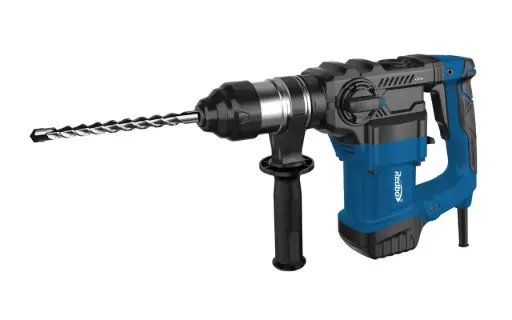 [RED-RB-JH-5KG] ROTOMARTILLO CINCELADOR SDS PLUS 5KG, 1400W, 6J, CON ESTUCHE PLASTICO, 2 CINCELES, 3 BROCAS Y TUBO DE GRASA