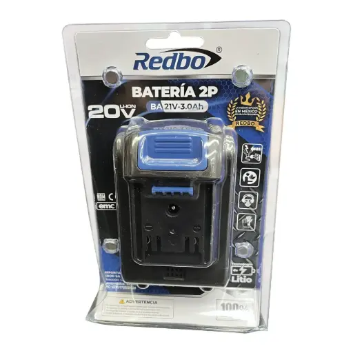 [RED-BA-21V-3.0AH] BATERIA DE 3 AMP 21V PARA HERRAMIENTAS REDBO