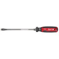 [MIA-MT209] 3/8 SLOTTED 8 CUSHION GRIP SCREWDRIVER (USA)