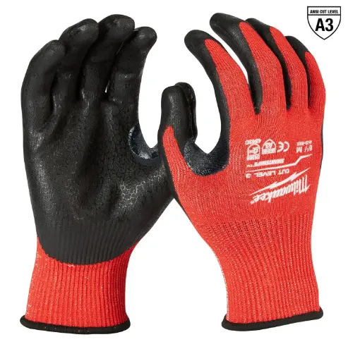 [MIA-48-22-8931V] (12)CUT 3 NITRILE GLOVE VEND 12PK-M
