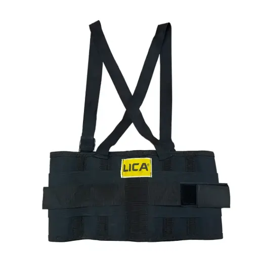 [LIC-FL800-XL] FAJA ELÁSTICA 3ER CINTURON  C/TIRANTE NEGRO LICA  XL