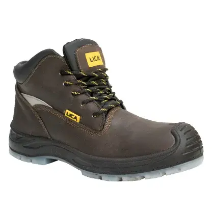 [LIC-107CAFE-28] BOTA DE TRABAJO DIELÉCTRICA CAFÉ, INYECCION DIRECTA, TALLA 28