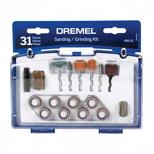 [DRE-26150686AA] KIT DE ACCESORIOS MOTOTOOL P/CORTAR/ESMERILAR/GRABAR Y LIJAR (31 PZAS.) (DRE-5068-6AA)
