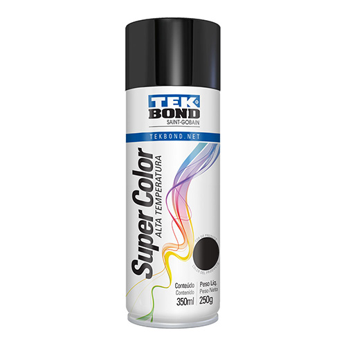 [TEK-381235] PINTURA EN SPRAY TEKBOND NEGRO METALIZADO (350 ML/250 G) (69957327155)