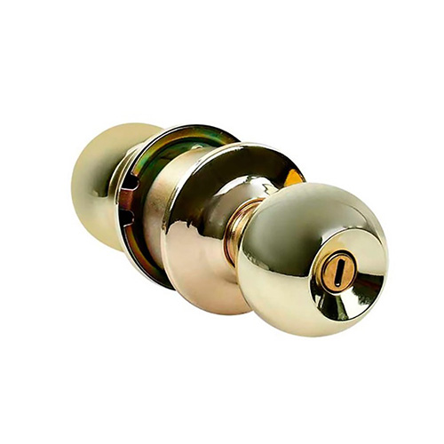 [FNL-90430-002] POMO P/BAÑO BOLTON TUBULAR COLOR LATON BRILLANTE (CAJA)