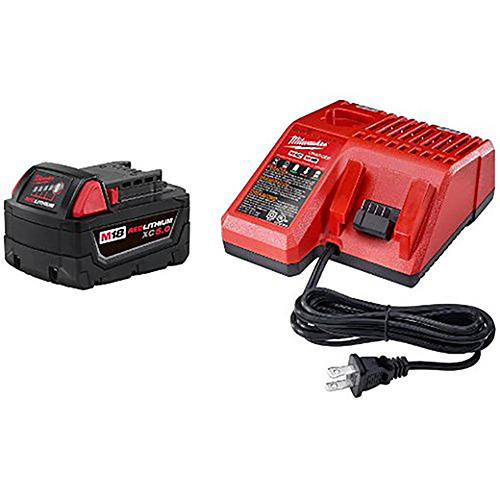[MIA-48-59-1850] STARTER KIT M18 CARGADOR Y 1 BATERIA 5 AMP