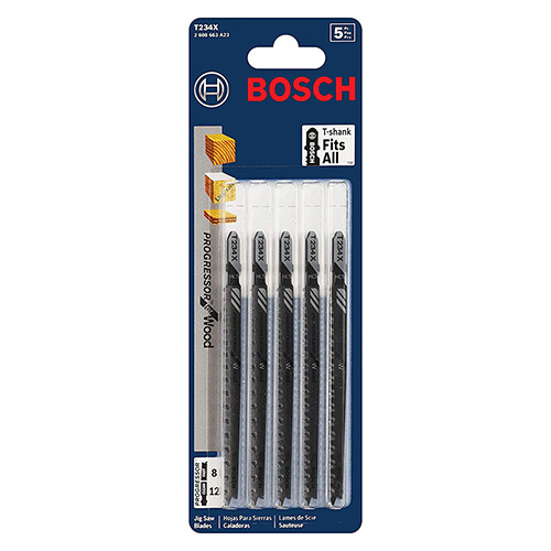 [BOA-2608667519] PAQUETE DE 3 SEGUETAS P/CALADORA PROGRESSOR CORTE RAPIDO Y LIMPIO MADERA 2-65mm TPI 2-3 BOSCH (BOA-T234X)