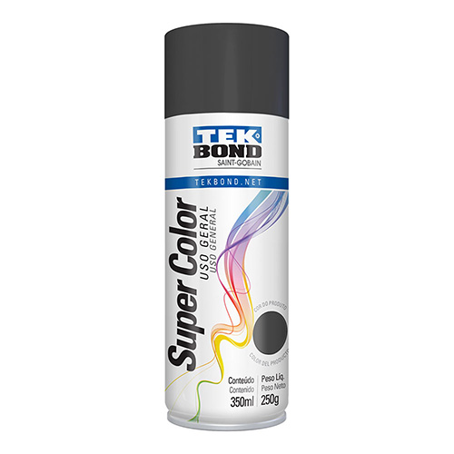 [TEK-381037] PINTURA EN SPRAY TEKBOND GRAFITO (350 ML/250 G) USO GENERAL (69957327132)