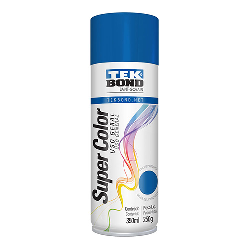 [TEK-381006] PINTURA EN SPRAY TEKBOND AZUL OBSCURO (350 ML/250 G) USO GENERAL (69957327125)