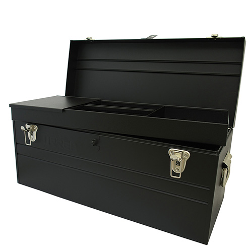 [URR-D8C20] CAJA PORTAHERRAMIENTAS METALICA USO PESADO 60 X 25 X 28CM CALIBRE 20
