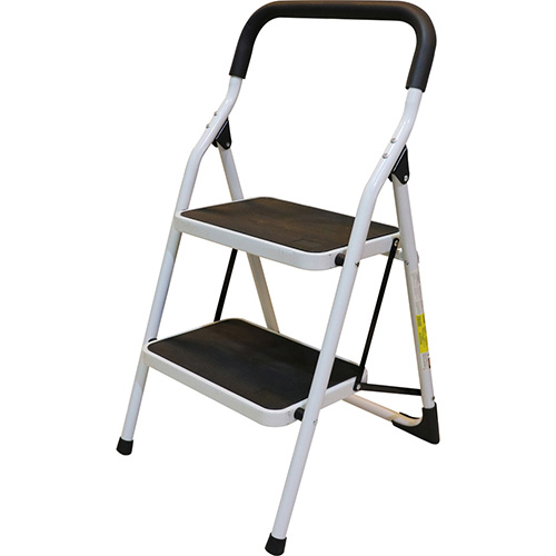[SUR-ETT2] ESCALERA TIPO TABURETE DE ACERO 2 ESCALONES