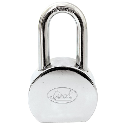 [LOC-L22L65EACB] CANDADO DE ACERO LARGO REDONDO LLAVE ESTANDAR 65MM