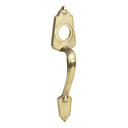 [LOC-LJ77LB] JALADERA P/CERRADURA DE SOBREPONER LATON BRILLANTE EN CAJA