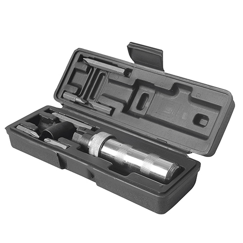 [SUR-D10] JUEGO DE DESTORNILLADOR DE IMPACTO Y 4 PUNTAS INTERCAMBIABLES, EN CAJA METALICA