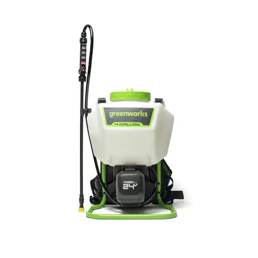 [G.W-PA891K] FUMIGADORA 16 LTS. 70 PSI 24V CON 5 BOQUILLAS BATERIA 2 AMP & CARGADOR