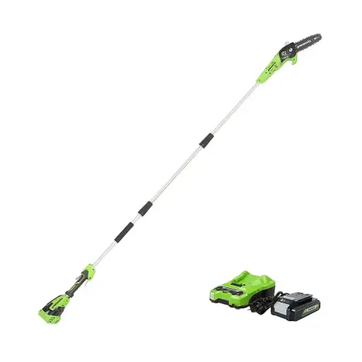 [G.W-PS24B210] SIERRA TELESCOPICA 8" 24V CON BATERIA DE 2 AMP & CARGADOR