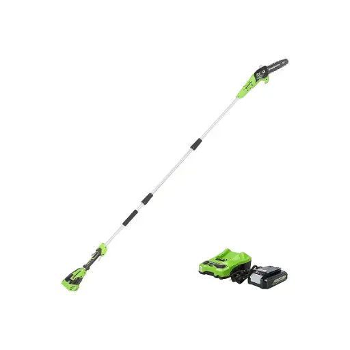 [G.W-PS24B210] SIERRA TELESCOPICA 8" 24V CON BATERIA DE 2 AMP & CARGADOR