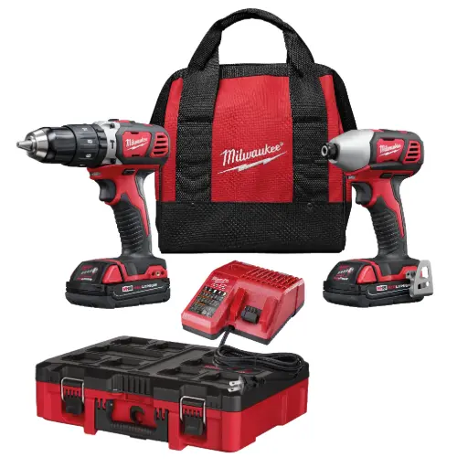 [MIL-P226-2697] COMBO ROTOMARTILLO Y ATORNILLADOR 2697-22CT MAS CAJA DE HERRAMIENTAS 48-22-8450