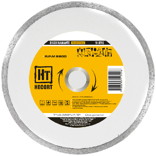 [HEC-100703] DISCO DIAMANTE RIN CONTINUO 7