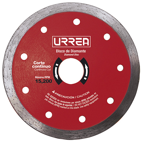 [URR-DDIC45] DISCO DE DIAMANTE CORTE CONTINUO 4 1/2