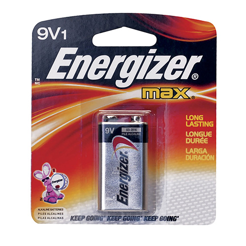 [SUR-522BP-1] PILA ALCALINA MARCA ENERGIZER® 9V