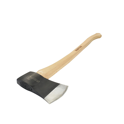 [SUR-HM3 1/2] HACHA TIPO MICHIGAN DE CABEZA FORJADA EN ACERO CON MANGO DE MADERA 36", 3-1/2 LB