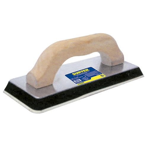 [SUR-123192] FLOTA DE HULE ACABADO LISO CON MANGO DE MADERA 9-1/2" X 4" X 5/8"
