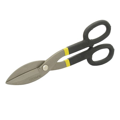 [SUR-T01] TIJERAS PARA HOJALATERO CON MANGO RUBBER GRIP 10"