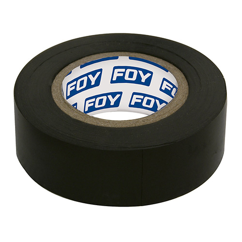 [FOY-143449] CINTA PARA AISLAR NEGRA 19 MM X 9 M EN BLÍSTER