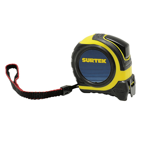 [SUR-B122075] FLEXÓMETRO ANTI-IMPACTO CON CARCASA RUBBER GRIP, 8 M X 25 MM