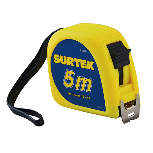 [SUR-B122071] FLEXÓMETRO CON CARCASA DE PLÁSTICO INVENCIBLE 5 M X 25 MM