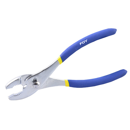 [FOY-PM8] PINZA PARA MECÁNICO CON MANGO DE PLASTISOL Y BOTÓN DE AJUSTE DE 8"