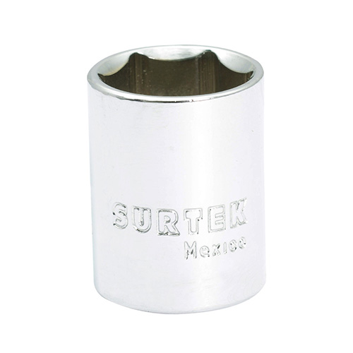 [SUR-F5122H] DADO CUADRO DE 3/8", 6 PUNTAS, EN PULGADAS, 11/16"