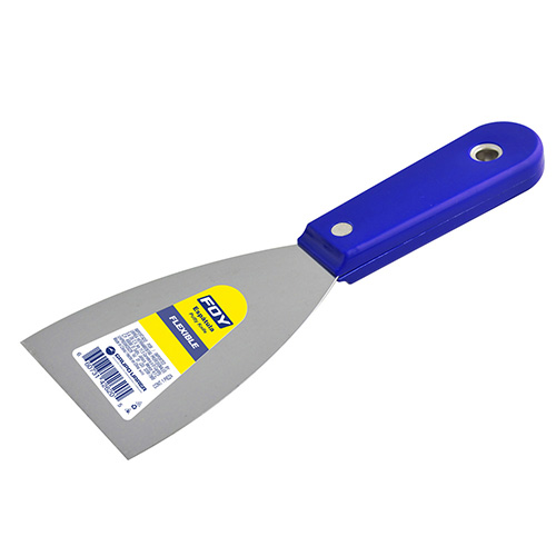[FOY-142621] ESPÁTULA FLEXIBLE DE ACERO DE ALTO CARBÓN CON MANGO PLÁSTICO 3"