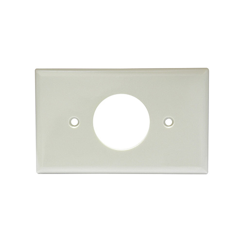 [SUR-136601] PLACA SENCILLA PLÁSTICA , LÍNEA ESTÁNDAR, COLOR MARFIL